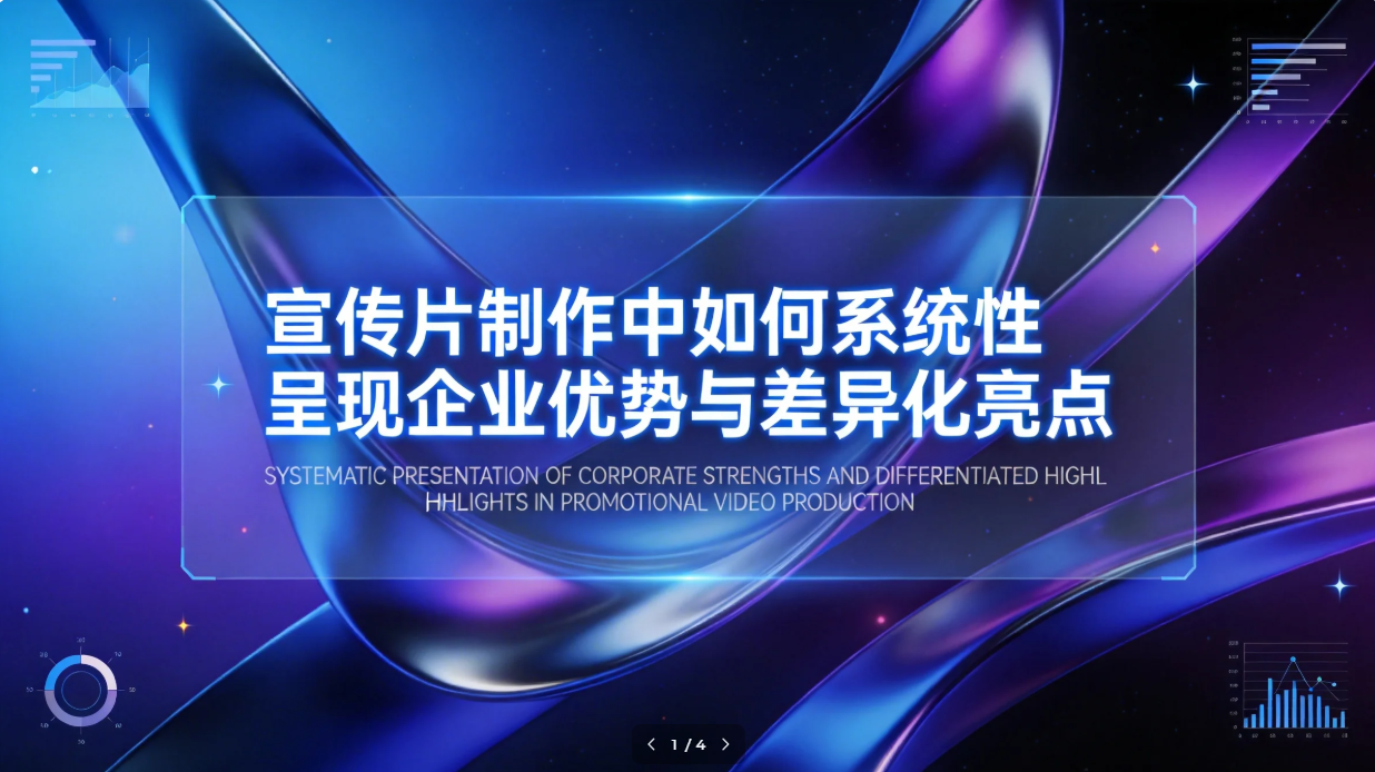 宣传片制作中如何系统性呈现企业优势与差异化亮点