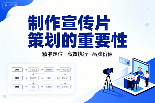 制作宣传片策划的重要性